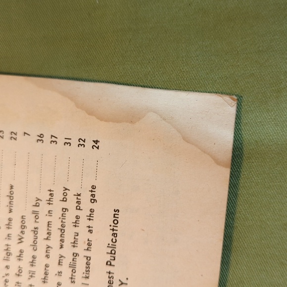 Vintage Old Time Song Hits booklet from - Picture 9 of 10